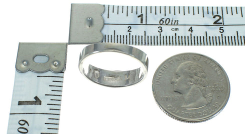 Turquoise Sterling Silver Southwest Ring Size 5-1/2 YX76449