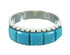 Genuine Sterling Silver And Turquoise Southwestern Ring Size 6-1/4 YX76484