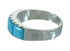 Turquoise And Sterling Silver Jewelry Ring Size 7-3/4 YX76505
