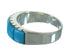 Sterling Silver And Turquoise Jewelry Ring Size 4-3/4 YX76510