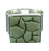 Turquoise Inlay Genuine Sterling Silver Ring Size 10-1/2 QX69112