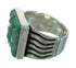 Sterling Silver Turquoise Inlay Ring Size 4-3/4 QX69125