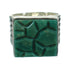 Southwest Turquoise Inlay Authentic Sterling Silver Ring Size 7 QX69140
