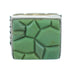 Southwest Sterling Silver Turquoise Inlay Ring Size 4-3/4 QX69145