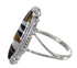 Multicolor Genuine Sterling Silver Southwest Ring Size 5-1/2 AX80706