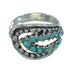 Turquoise Sterling Silver Jewelry Southwestern Ring Size 6-1/4 YX71623