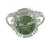 Southwest Turquoise And Silver Ring Size 6 WX80250