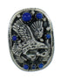 Lapis Silver Southwest Eagle Ring Size 4-1/2 YX81562