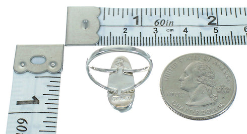 Lapis Authentic Sterling Silver Ring Size 5-1/2 RX82373