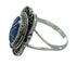 Lapis Genuine Sterling Silver Ring Size 6 RX82521