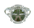 Silver Southwestern Opal And Turquoise Inlay Ring Size 6-1/2 WX73765
