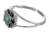 Authentic Sterling Silver Turquoise Opal Jewelry Ring Size 5-1/2 RX83253