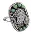 Turquoise Sterling Silver Eagle Ring Size 5-1/4 RX80466