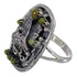 Authentic Sterling Silver Turquoise Eagle Ring Size 6-1/2 RX80556
