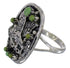 Turquoise Genuine Sterling Silver Eagle Ring Size 5 RX80657