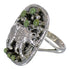 Southwest Turquoise Bear Authentic Sterling Silver Ring Size 6-1/4 RX80866