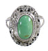 Turquoise Silver Southwestern Jewelry Ring Size 6-3/4 YX73770