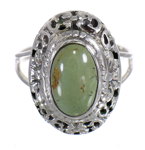 Turquoise Sterling Silver Southwest Jewelry Ring Size 6-3/4 YX73772
