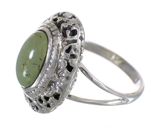 Turquoise Sterling Silver Southwest Jewelry Ring Size 6-3/4 YX73772