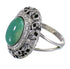 Turquoise And Silver Southwest Jewelry Ring Size 4-3/4 YX73775