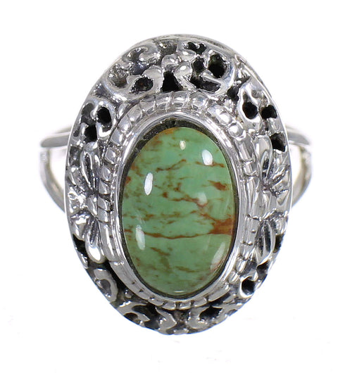 Silver And Turquoise Southwestern Jewelry Ring Size 5-3/4 YX73782