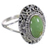 Turquoise Genuine Sterling Silver Southwest Ring Size 4-3/4 YX73787
