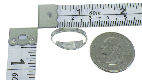 Southwestern Magenta Turquoise Opal Silver Ring Size 5-3/4 YX82245