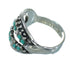 Southwest Sterling Silver Opal And Turquoise Jewelry Ring Size 5 YX68869
