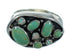 Southwest Silver Opal And Turquoise Jewelry Ring Size 7-1/4 YX68925