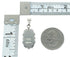 Southwest Sterling Silver Lapis Inlay Pendant QX68484