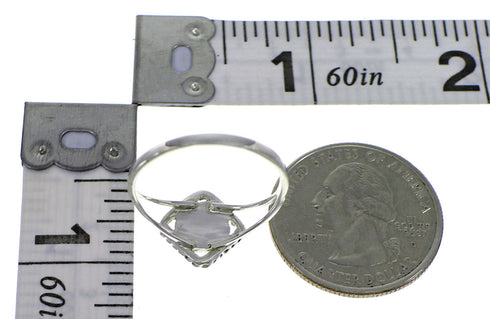 Southwestern Magenta Turquoise And Sterling Silver Ring Size 5-1/2 YX79563