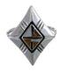 Multicolor Sterling Silver Southwestern Ring Size 7 YX73631