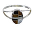 Multicolor And Sterling Silver Ring Size 8 YX73645