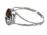 Multicolor And Sterling Silver Ring Size 8 YX73645