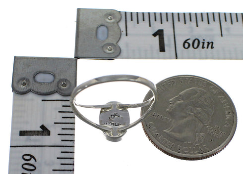 Multicolor And Silver Southwest Ring Size 8-1/4 YX73646