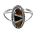 Southwest Sterling Silver Multicolor Ring Size 6 YX73652