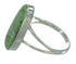 Southwestern Turquoise And Genuine Sterling Silver Ring Size 6-3/4 YX69524