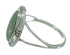 Turquoise And Silver Southwestern Ring Size 6-1/4 YX69613