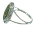 Turquoise Inlay And Silver Southwest Ring Size 4-3/4 YX69629