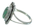 Turquoise And Genuine Sterling Silver Southwestern Jewelry Ring Size 7-1/4 YX69703