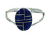 Lapis Sterling Silver Jewelry Ring Size 5-1/2 AX74002