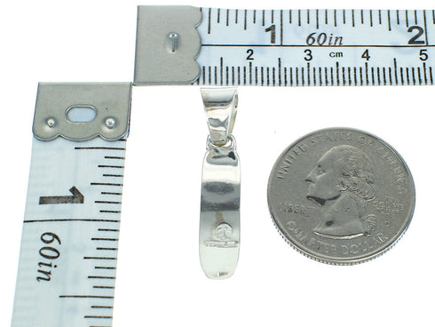 Genuine Sterling Silver Multicolor Southwestern Pendant YX67447