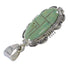 Turquoise Silver Southwestern Pendant QX78944
