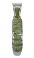 Turquoise Genuine Sterling Silver Southwestern Pendant QX78958