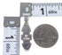 Turquoise Southwestern Silver Pendant QX78980
