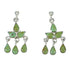 Southwestern Turquoise Sterling Silver Jewelry Post Dangle Earrings AX71520