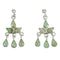 Southwest Turquoise Sterling Silver Jewelry Post Dangle Earrings AX71521