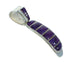 Southwestern Sterling Silver And Magenta Turquoise Pendant YX68271