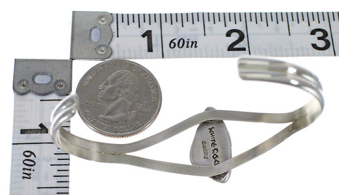 Whiterock Multicolor Authentic Sterling Silver Cuff Bracelet RX70376