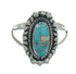 Genuine Sterling Silver Turquoise Opal Southwestern Ring Size 8-1/2 YX80535
